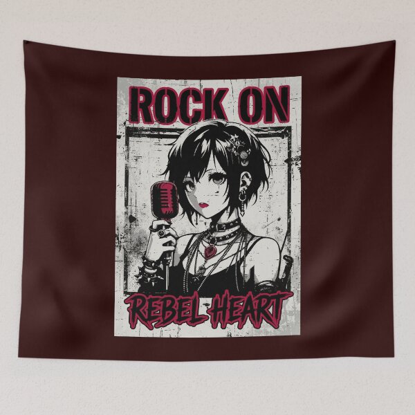 Item preview, Rock On Rebel Heart designed and sold by finnmartin.