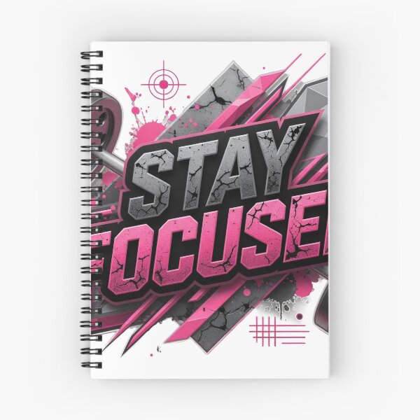 Item preview, Clean STAY FOCUSED Text Design designed and sold by dazzlemakers.