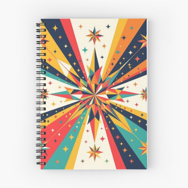 Item preview, Retro Mid Century Christmas Starburst Holiday Sunburst designed and sold by Uniquely Yours.