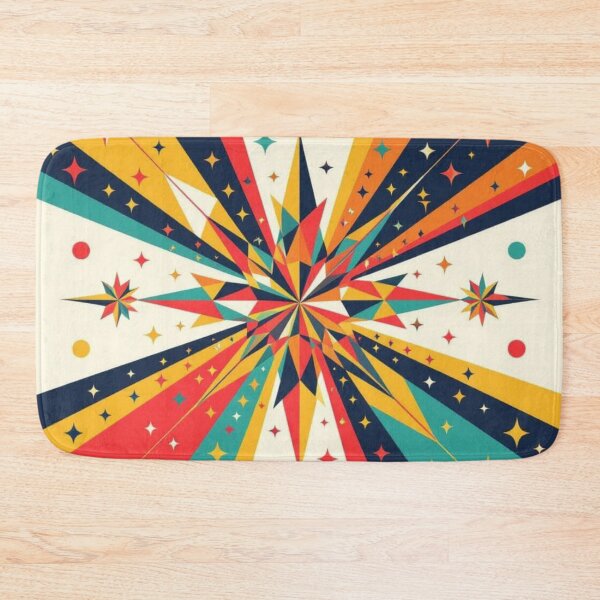 Item preview, Retro Mid Century Christmas Starburst Holiday Sunburst designed and sold by Uniquely Yours.