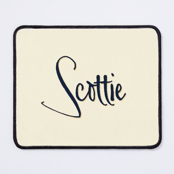 Item preview, SCOTTIE personalized type design designed and sold by CharlottePlaceArt.