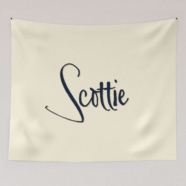 Item preview, SCOTTIE personalized type design designed and sold by CharlottePlaceArt.