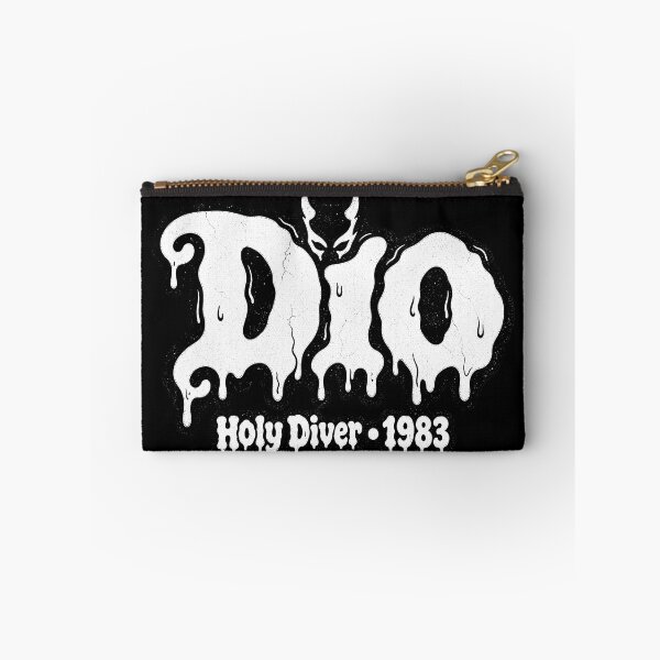 Item preview, Dio Holy Diver 1983 Classic Heavy Metal Melting Art Font designed and sold by JMS-Artvintage.