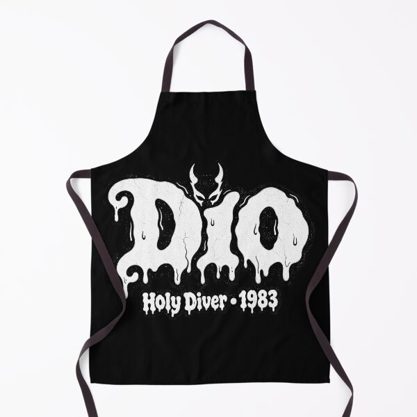 Item preview, Dio Holy Diver 1983 Classic Heavy Metal Melting Art Font designed and sold by JMS-Artvintage.