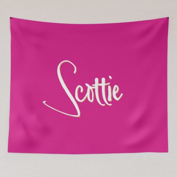 Item preview, SCOTTIE personalized type design designed and sold by CharlottePlaceArt.