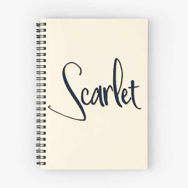 Item preview, SCARLET personalized type design designed and sold by CharlottePlaceArt.
