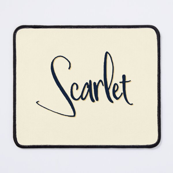 Item preview, SCARLET personalized type design designed and sold by CharlottePlaceArt.