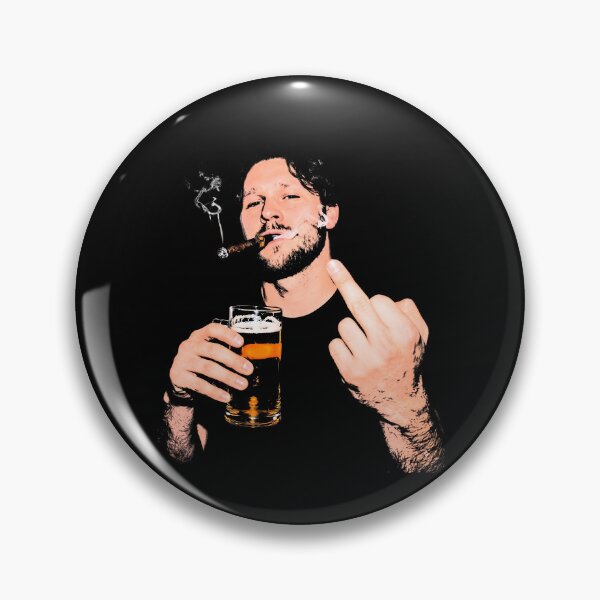 Item preview, Josh Allen Middle Finger & Drinking Beer designed and sold by GinaGrave.