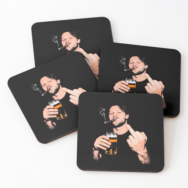 Item preview, Josh Allen Middle Finger & Drinking Beer designed and sold by GinaGrave.