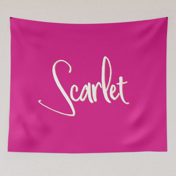 Item preview, SCARLET personalized type design designed and sold by CharlottePlaceArt.