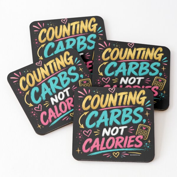 Item preview, Type 1 Diabetes - Counting carbs not calories designed and sold by Funny Diabetes.