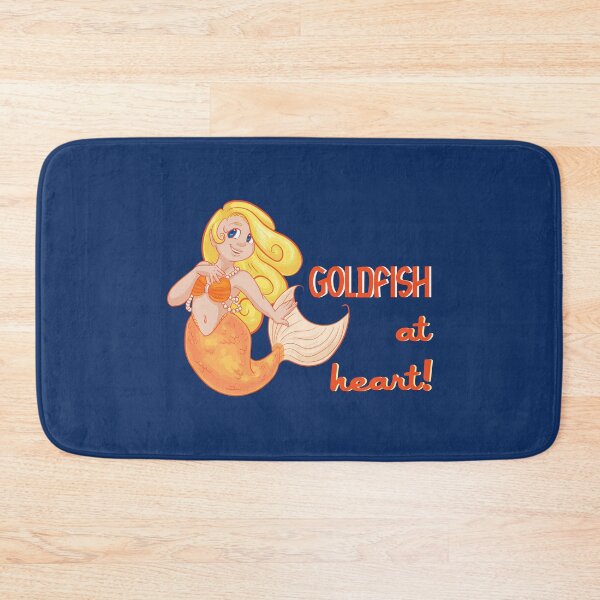 Item preview, Goldfish at Heart! (on Navy) designed and sold by PawsitiveMum3.