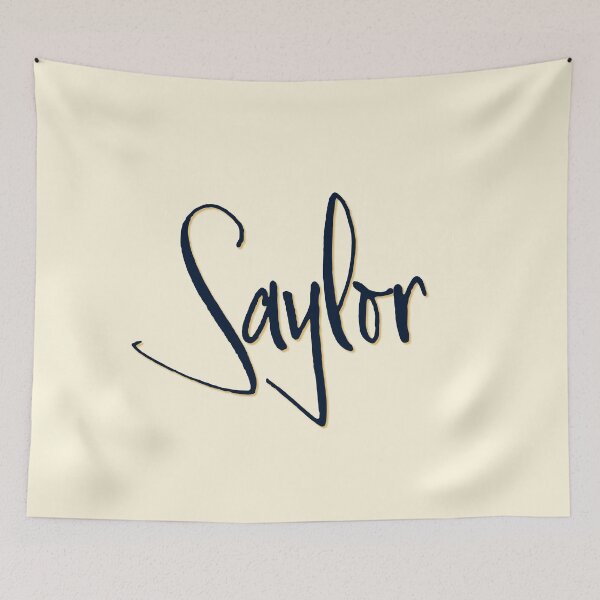 Item preview, SAYLOR personalized type design designed and sold by CharlottePlaceArt.