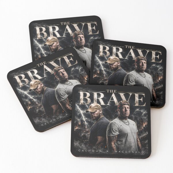 Item preview, Tom MacDonald Adam Calhoun The Brave Album Cover designed and sold by PrestonChild.