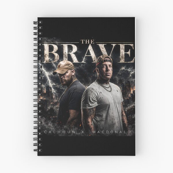 Item preview, Tom MacDonald Adam Calhoun The Brave Album Cover designed and sold by PrestonChild.