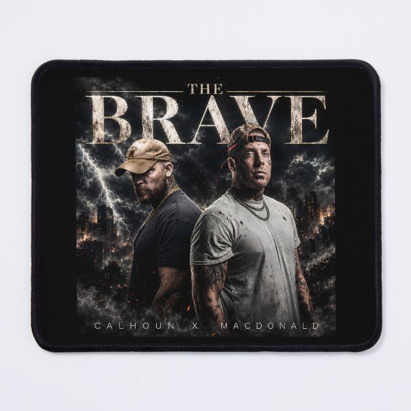 Item preview, Tom MacDonald Adam Calhoun The Brave Album Cover designed and sold by PrestonChild.