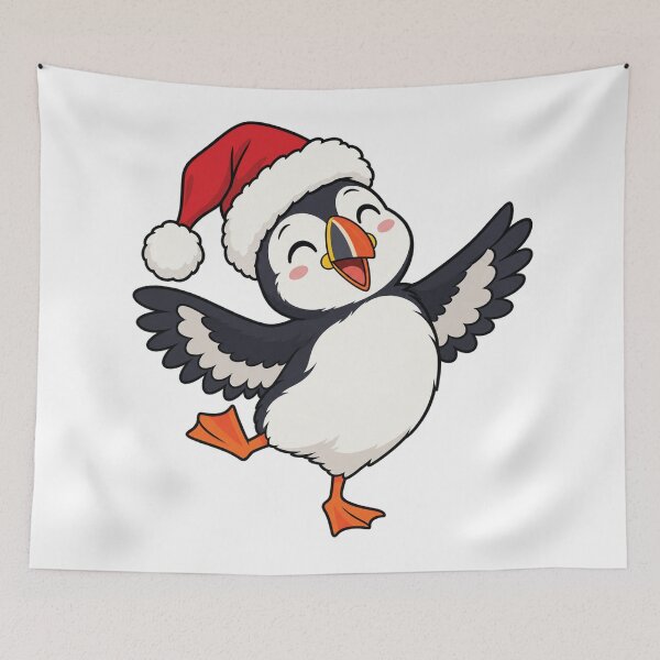 Item preview, Puffins Funny Christmas designed and sold by Gravy-tee07.