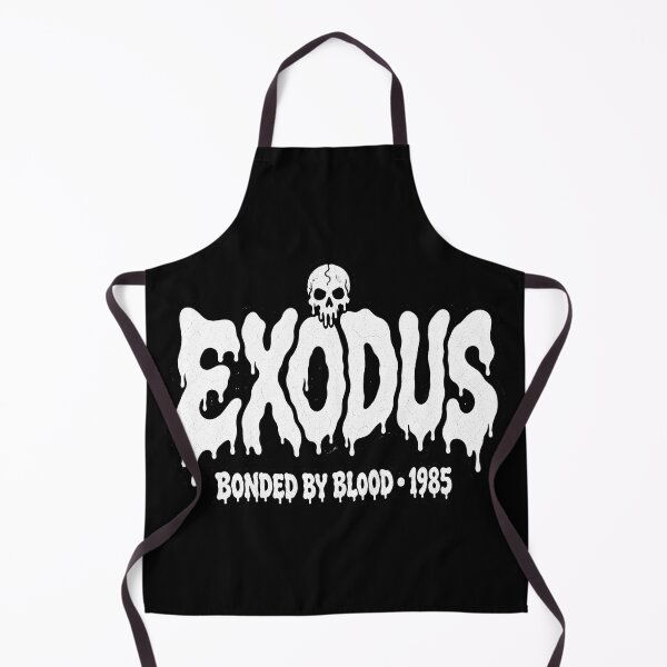 Item preview, Exodus Bonded By Blood 1985 Thrash Metal Graffiti Typography designed and sold by JMS-Artvintage.