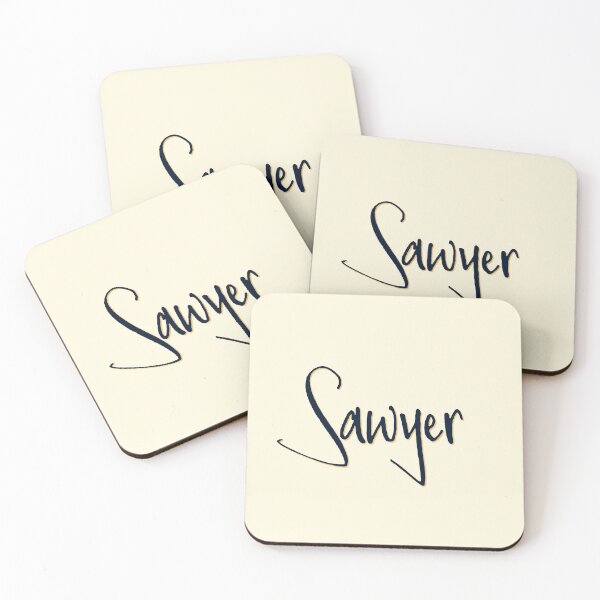 Item preview, SAWYER personalized type design designed and sold by CharlottePlaceArt.