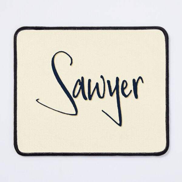 Item preview, SAWYER personalized type design designed and sold by CharlottePlaceArt.