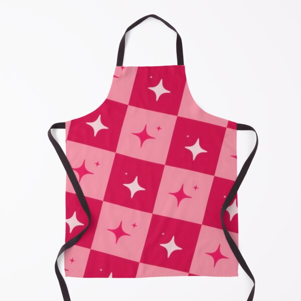 Item preview, Pink Sparkle Checkerboard - Retro Y2K Grid & Stars Pattern Illustration designed and sold by Billy Morfo™.