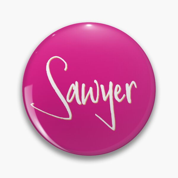 Item preview, SAWYER personalized type design designed and sold by CharlottePlaceArt.