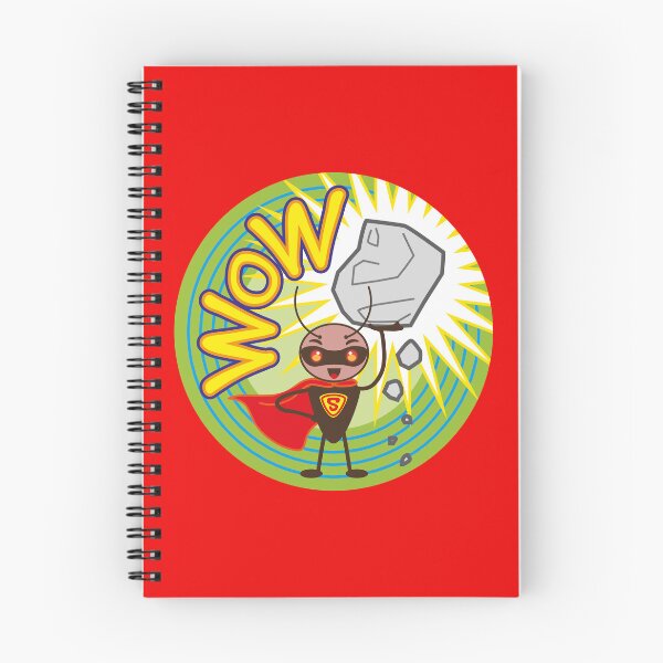 Item preview, Cute Ant with WOW letters designed and sold by Konopikyu.