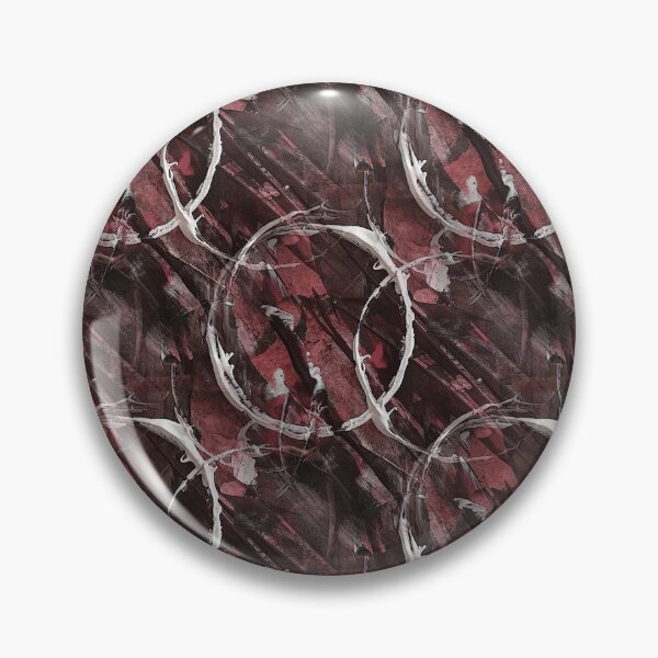 Item preview, White Circle Grunge Pattern on Maroon designed and sold by Artistestella.