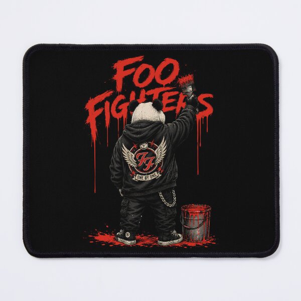 Item preview, Foo Fighters Panda Graffiti Rock Street Art designed and sold by ZHISUART.
