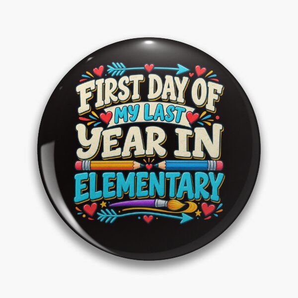 Item preview, First Day of My Last Year Elementary designed and sold by FrameFlow.