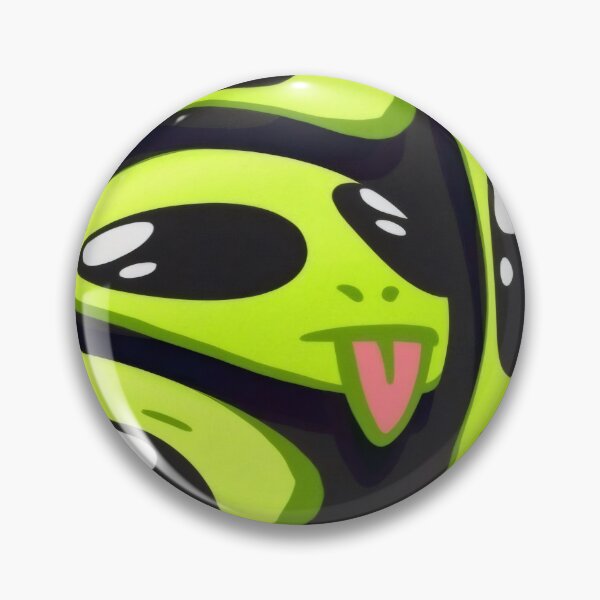 Item preview, Crazy Green Alien Tongue Out - Neon Sci-Fi Pattern Illustration designed and sold by Billy Morfo™.