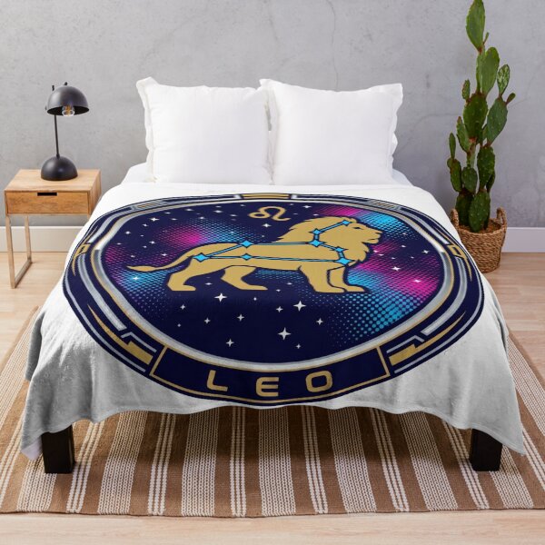 Item preview, Leo Constellation Gold Lion Galaxy Nebula Emblem designed and sold by Osmose-Studio ⭐⭐⭐⭐⭐.