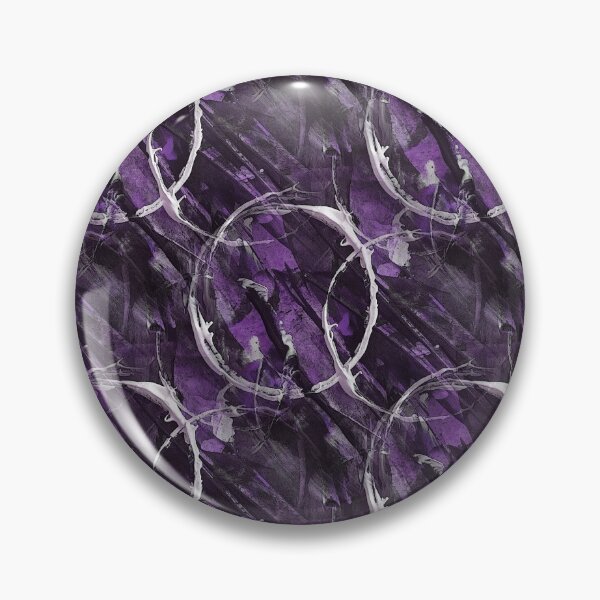 Item preview, White Circle Grunge Pattern on Mauve designed and sold by Artistestella.