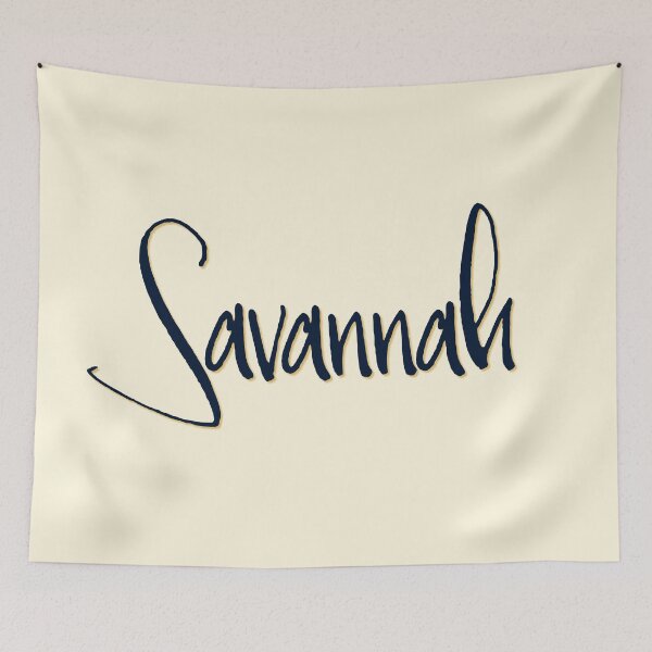 Item preview, SAVANNAH personalized type design designed and sold by CharlottePlaceArt.