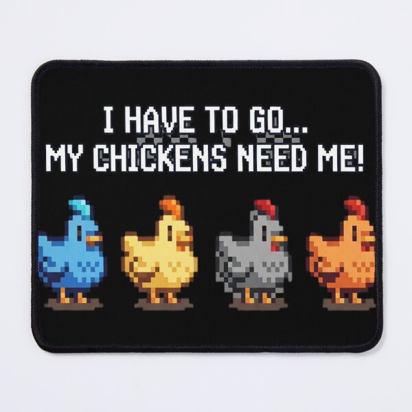 Item preview, I have to go My chickens need me! designed and sold by gizzocroccon.