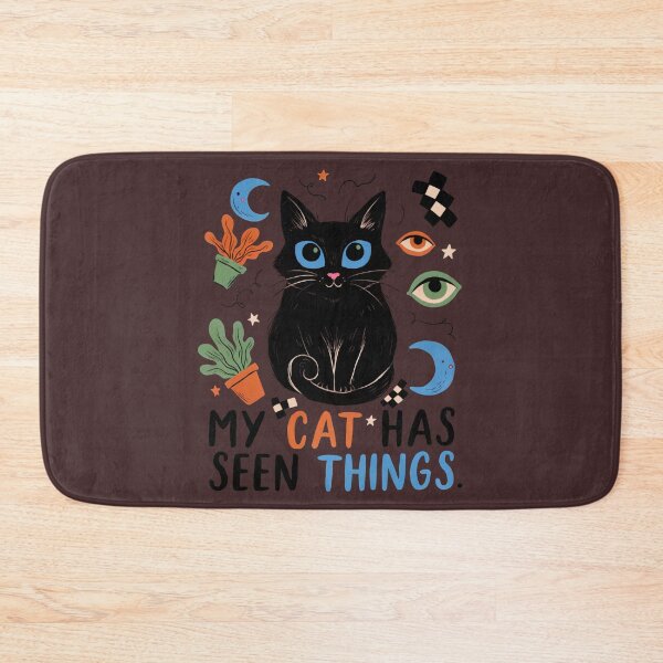 Item preview, My Cat Has Seen Things designed and sold by Sezee.