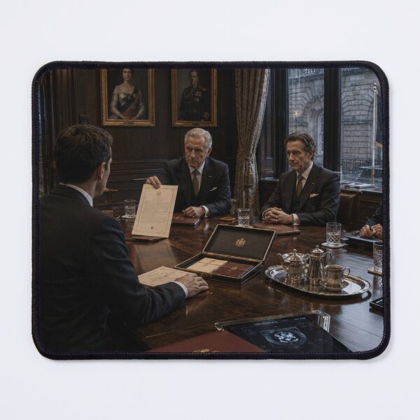 Item preview, Modern British Government Meeting | Alternate History Political Thriller & Statecraft Art designed and sold by Element Horizon Studio.