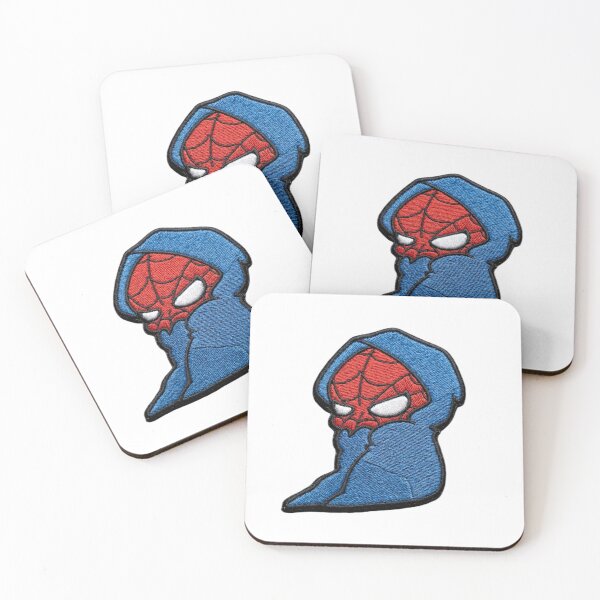 Item preview, Red Web Mask Blue Hood designed and sold by ZenOtaku Lab.