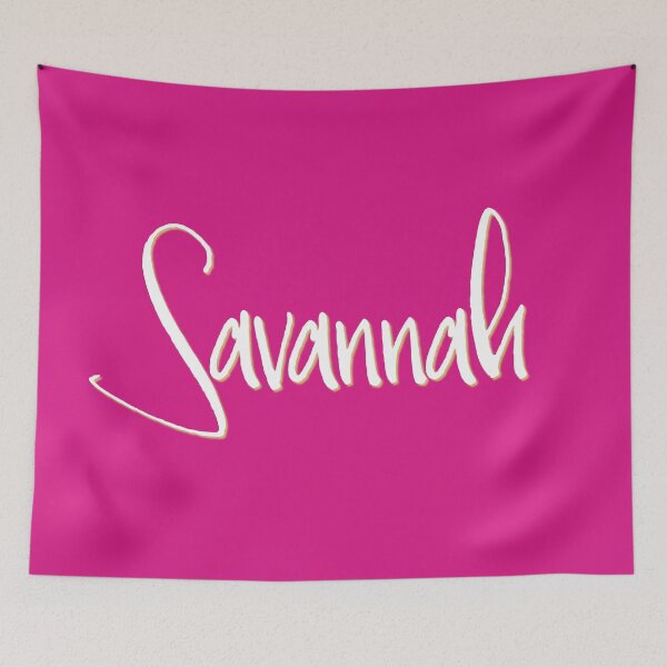 Item preview, SAVANNAH personalized type design designed and sold by CharlottePlaceArt.