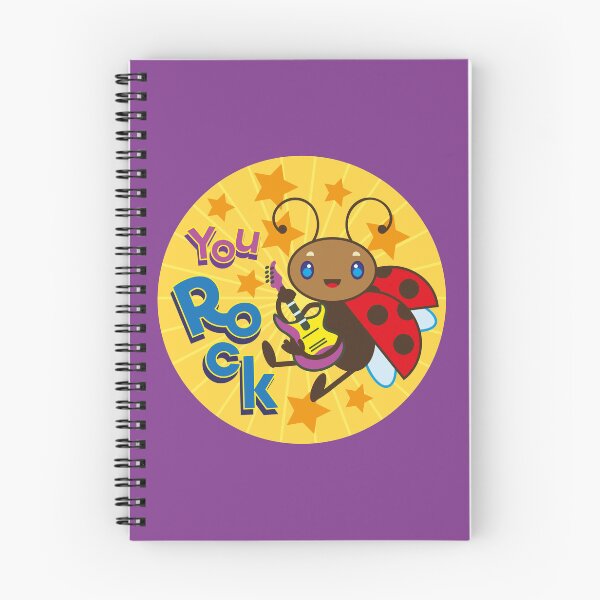 Item preview, Cute Ladybug with You Rock letters designed and sold by Konopikyu.