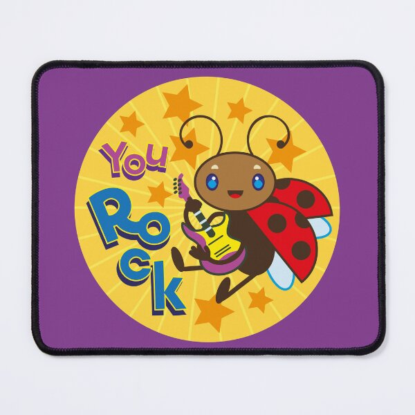 Item preview, Cute Ladybug with You Rock letters designed and sold by Konopikyu.