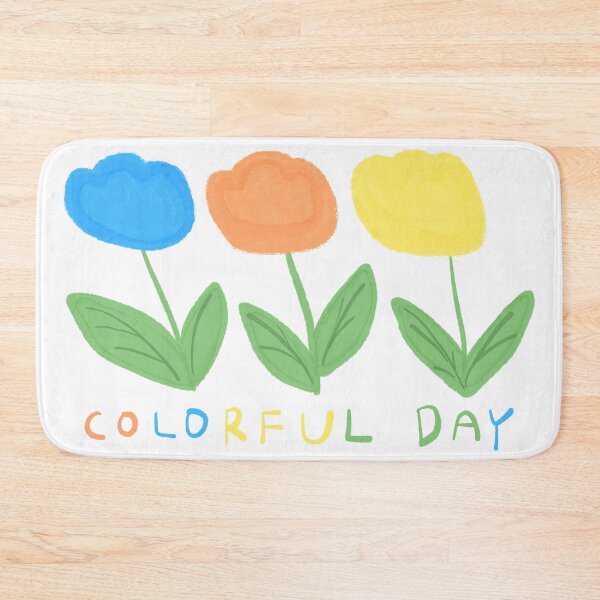 Item preview, Colorful Flowers Positive Poster designed and sold by Lililulu99.