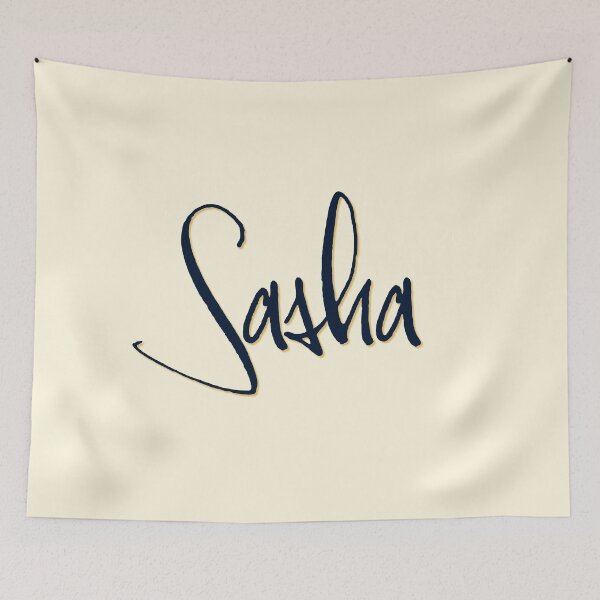 Item preview, SASHA personalized type design designed and sold by CharlottePlaceArt.
