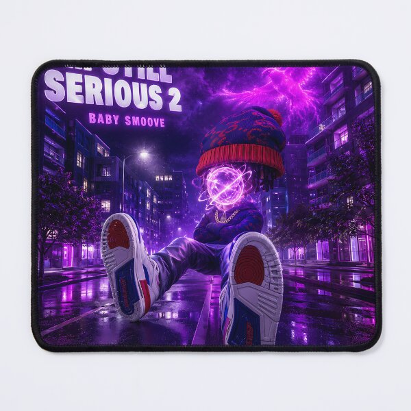 Item preview, Baby Smoove Im Still Serious 2 Album Cover designed and sold by PrestonChild.