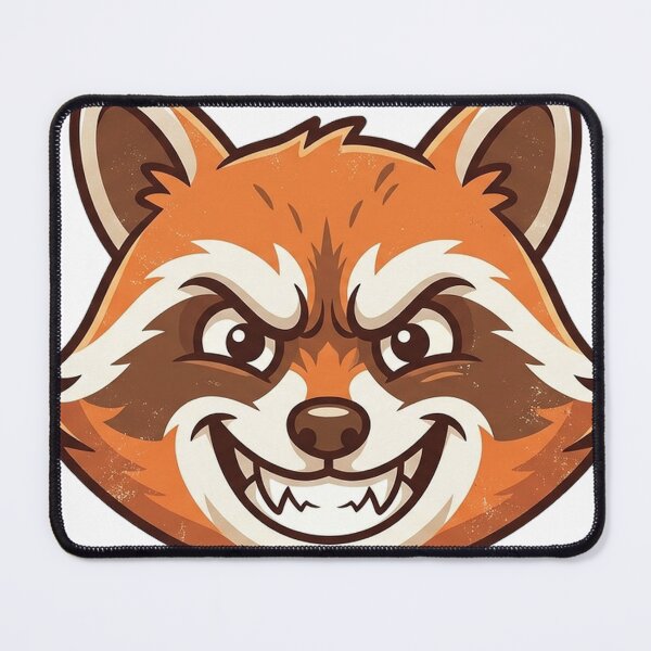Item preview, Funny Mischievous Raccoon Head Retro Sticker designed and sold by RoyArt0.