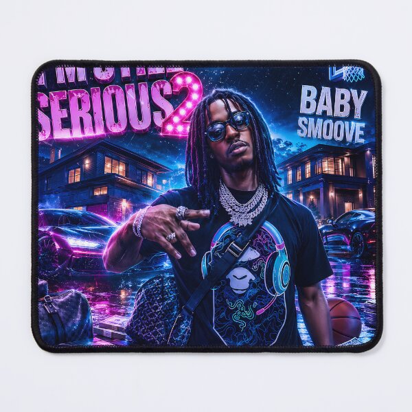 Item preview, Baby Smoove Im Still Serious 2 Album Cover designed and sold by PrestonChild.