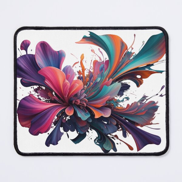 Item preview, Snappy Purple ABSTRACT ART Fashion Print designed and sold by dazzlemakers.