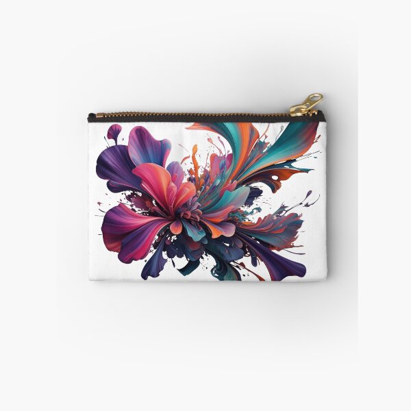 Item preview, Snappy Purple ABSTRACT ART Fashion Print designed and sold by dazzlemakers.