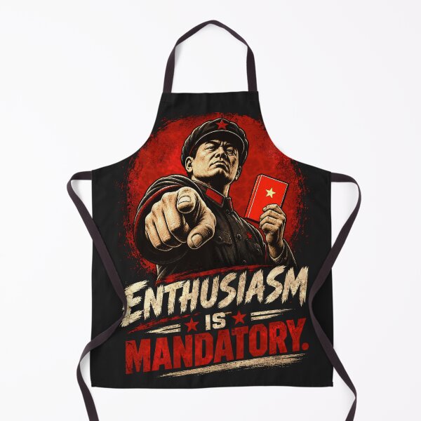 Item preview, Enthusiasm Is Mandatory — The Official Workplace Morale Program designed and sold by Sanctum Icons.