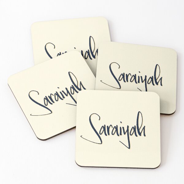 Item preview, SARAIYAH personalized type design designed and sold by CharlottePlaceArt.